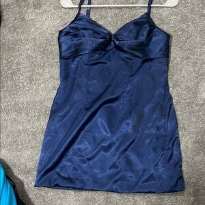 Princess Polly Navy Mini Dress